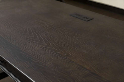 Martin Furniture - Kingston - Traditional Wood Writing Desk, Dark Brown - IMKN384 veiw 6