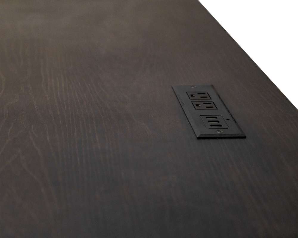 Martin Furniture - Kingston - Traditional Wood Writing Desk, Dark Brown - IMKN384 veiw 7