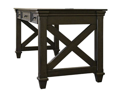 Martin Furniture - Kingston - Traditional Wood Writing Desk, Dark Brown - IMKN384 veiw 9