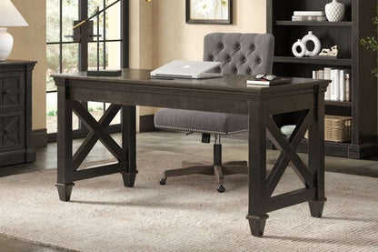 Martin Furniture - Kingston - Traditional Wood Writing Desk, Dark Brown - IMKN384 veiw 10