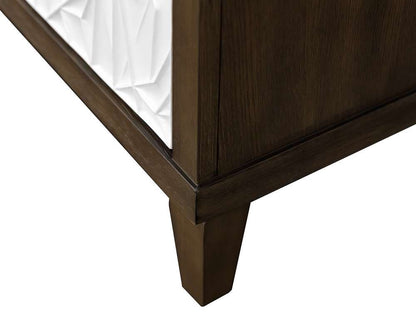 Martin Furniture - Komodo - Modern Wood 70in Console with with doors, TV Stand, Fully Assembled, Brown - IMKO370 veiw 7