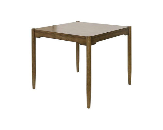 Martin Furniture - Lachlan - Modern Wood Counter Height Square Kitchen Table, Dining Surface, Brown - IMLN4242 veiw 1