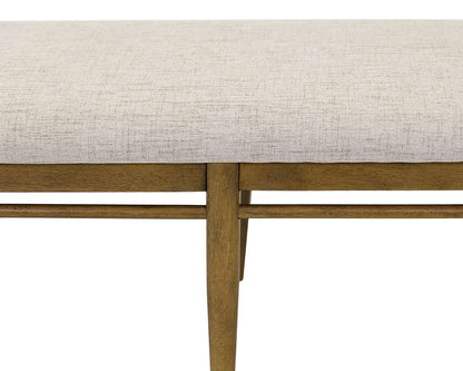 Martin Furniture - Lachlan - Modern Wood Dining Table Bench, Kitchen seat, Fully Assembled, Brown - IMLN60 veiw 5