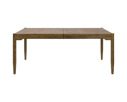 Martin Furniture - Lachlan - Modern Wood Rectangular Kitchen Dining Table with Six Chairs, Brown - IMLN7240KIT7 veiw 3