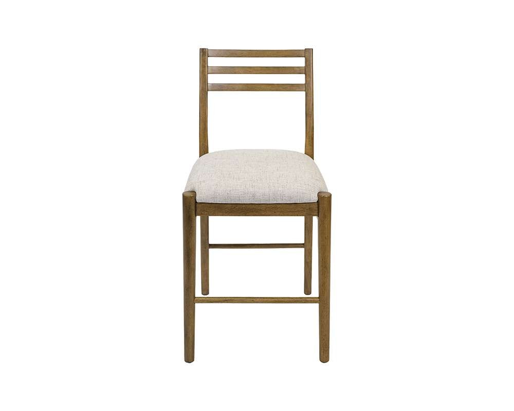 Martin Furniture - Lachlan - Modern Wood Square Counter Height Kitchen Table with Four Chairs, Brown - IMLN4242KIT5 veiw 4