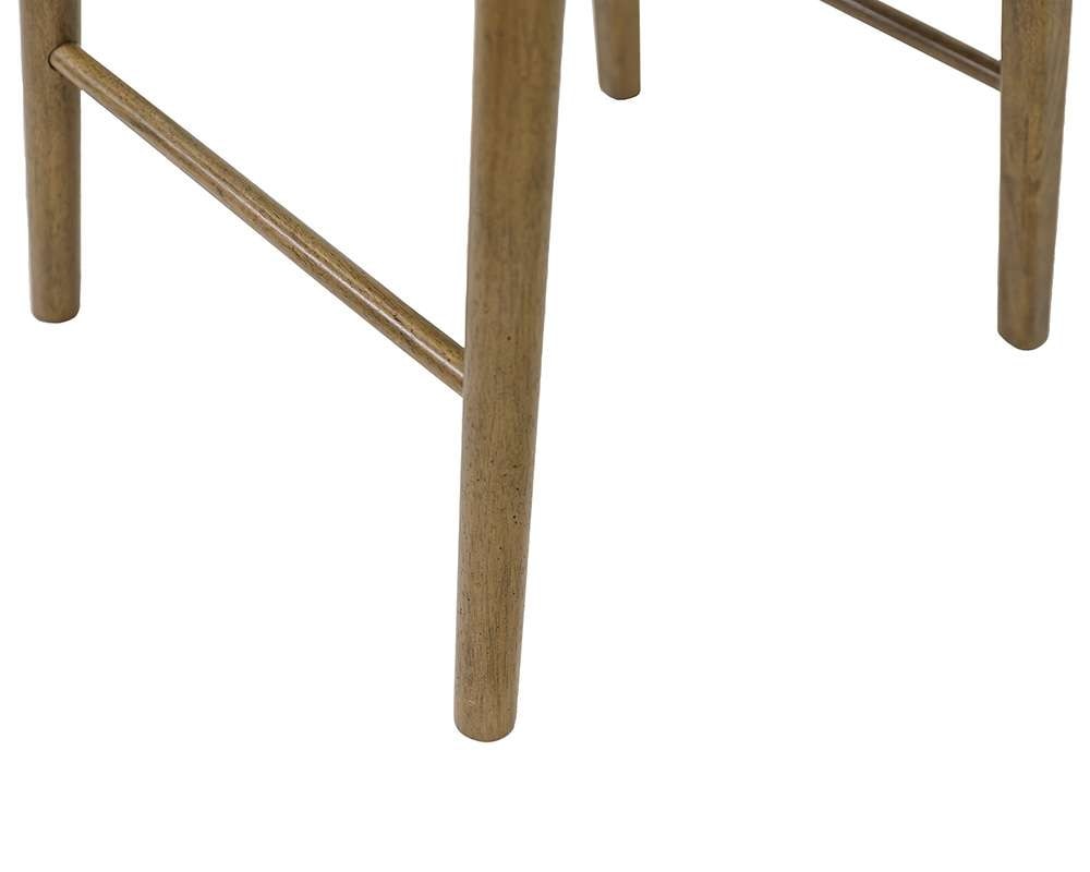 Martin Furniture - Lachlan - Two Wood Modern Counter Height Kitchen Chairs, Dining Seats, Brown - IMLN80KIT2 veiw 4