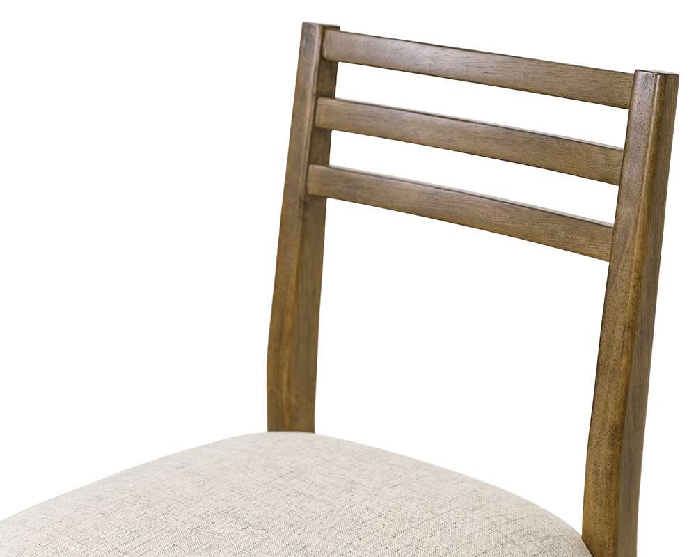 Martin Furniture - Lachlan - Two Wood Modern Counter Height Kitchen Chairs, Dining Seats, Brown - IMLN80KIT2 veiw 6