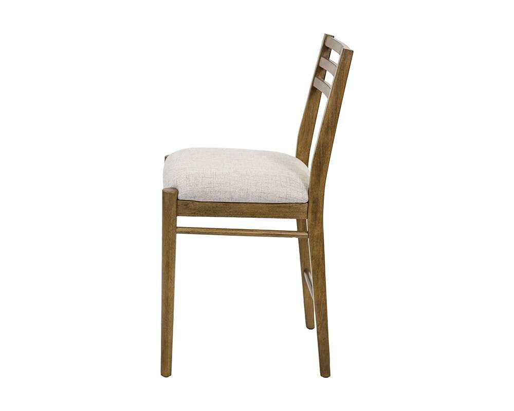 Martin Furniture - Lachlan - Two Wood Modern Counter Height Kitchen Chairs, Dining Seats, Brown - IMLN80KIT2 veiw 9