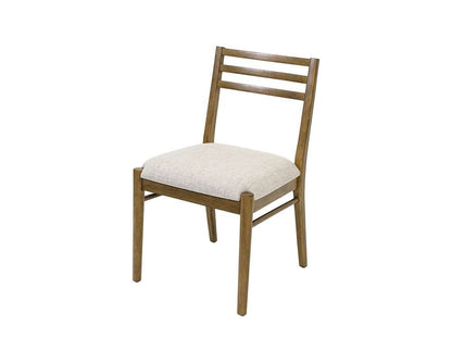 Martin Furniture - Lachlan - Two Wood Modern Slat Back Chairs, Dining Seats, Brown - IMLN70KIT2 veiw 2
