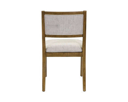 Martin Furniture - Lachlan - Two Wood Modern Upholstered Back Chairs, Dining Seats, Brown - IMLN71KIT2 veiw 8