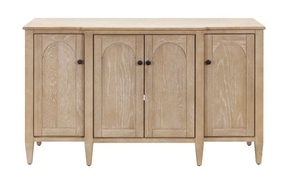 Martin Furniture - Laurel - Modern Wood Console, Wood Accent Cabinet, Entryway Console, Fully Assembled, Light Brown - IMLR669 veiw 3