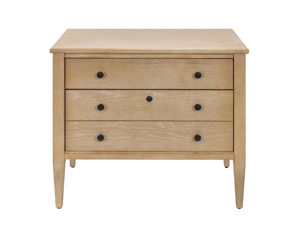 Martin Furniture - Laurel - Modern Wood Lateral File, Storage File Drawer, Office File Drawer, Fully Assembled, Light Brown - IMLR450 veiw 6