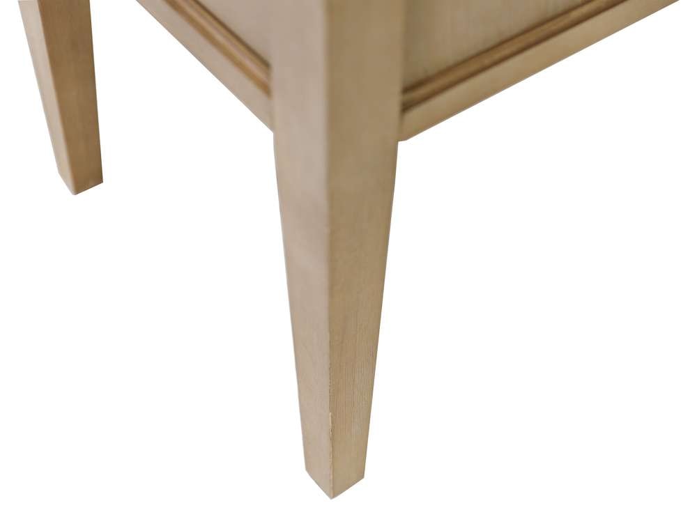 Martin Furniture - Laurel - Modern Wood Half Pedestal Desk, Wood Office Desk, Writing Table, Storage Desk, Fully Assembled, Light Brown - IMLR660 veiw 8