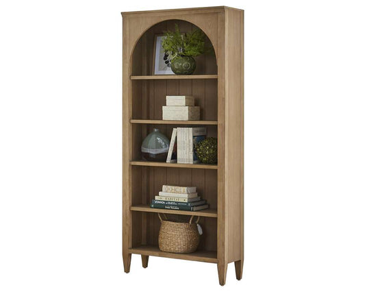 Martin Furniture - Laurel - Modern Wood Open Bookcase, Office Shelving, Storage Cabinet, Fully Assembled, Light Brown - IMLR3278 veiw 2