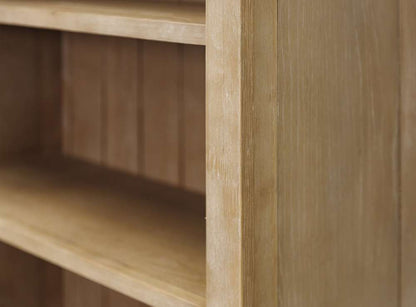 Martin Furniture - Laurel - Modern Wood Open Bookcase, Office Shelving, Storage Cabinet, Fully Assembled, Light Brown - IMLR3278 veiw 8