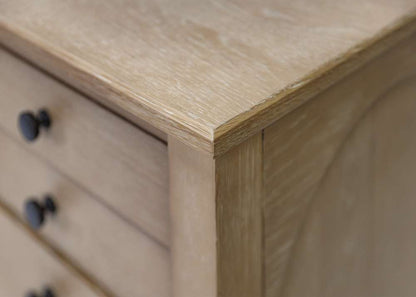 Martin Furniture - Laurel - Modern Wood Credenza, Wood Office Desk, Writing Table, Storage Desk, Fully Assembled Light Brown - IMLR689 veiw 4