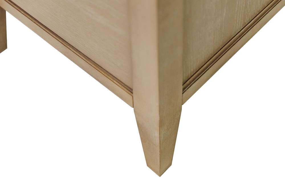 Martin Furniture - Laurel - Modern Wood Credenza, Wood Office Desk, Writing Table, Storage Desk, Fully Assembled Light Brown - IMLR689 veiw 5