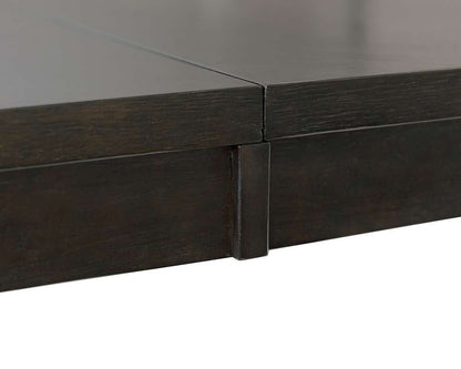 Martin Furniture - Montclair - Modern Wood Counter Height Kitchen Dining Table, Black - IMMO6042 veiw 3