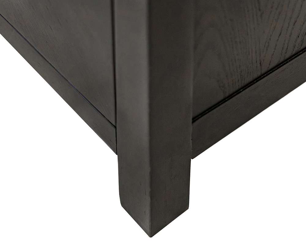 Martin Furniture - Montclair - Modern Wood Kitchen Dining Cabinet, Bar Storage, Black - IMMO340 veiw 5