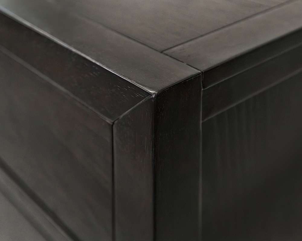 Martin Furniture - Montclair - Modern Wood Kitchen Dining Cabinet, Bar Storage, Black - IMMO340 veiw 6