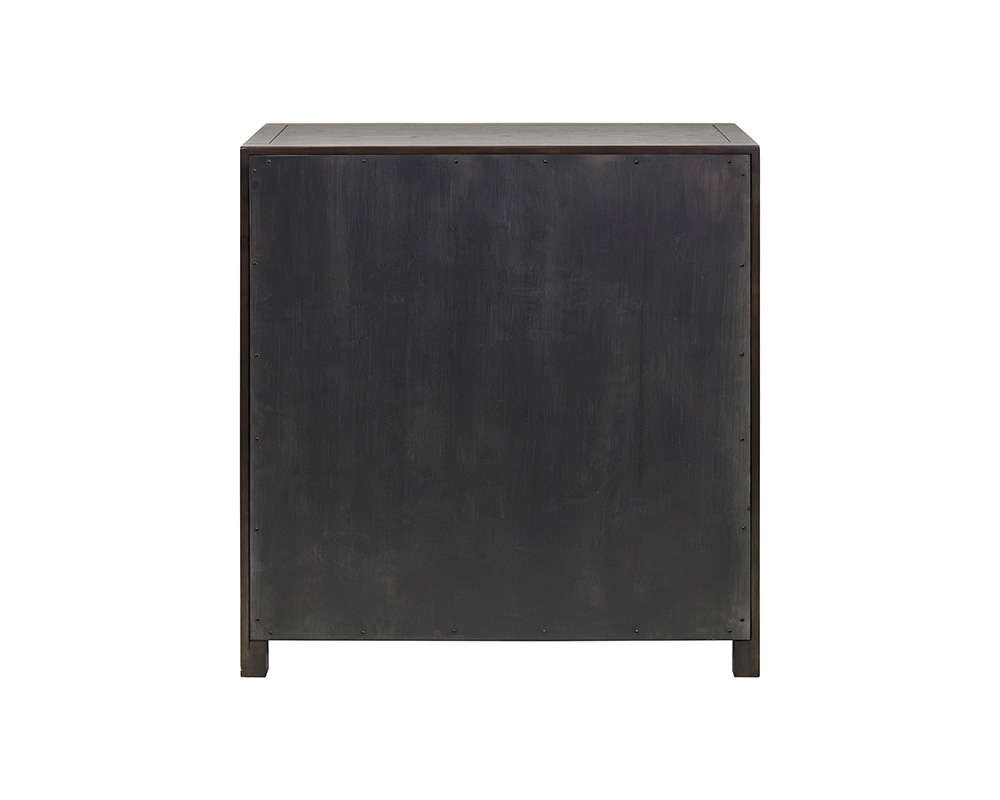 Martin Furniture - Montclair - Modern Wood Kitchen Dining Cabinet, Bar Storage, Black - IMMO340 veiw 7