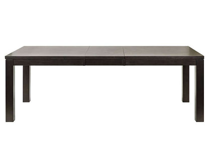 Martin Furniture - Montclair - Modern Wood Rectangular Extension Kitchen Dining Table, Black - IMMO7240 veiw 2