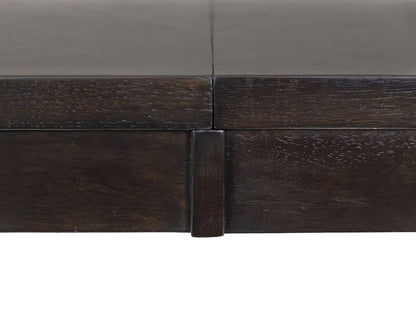 Martin Furniture - Montclair - Modern Wood Rectangular Extension Kitchen Dining Table, Black - IMMO7240 veiw 4
