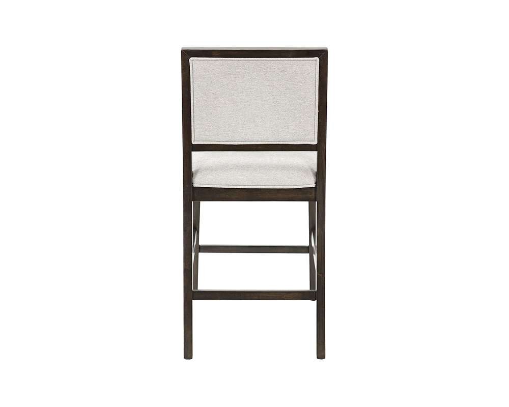 Martin Furniture - Montclair - Two Wood Modern Counter Height Kitchen Chairs, Dining Seats, Black - IMMO80KIT2 veiw 8