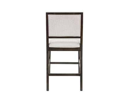 Martin Furniture - Montclair - Two Wood Modern Counter Height Kitchen Chairs, Dining Seats, Black - IMMO80KIT2 veiw 8