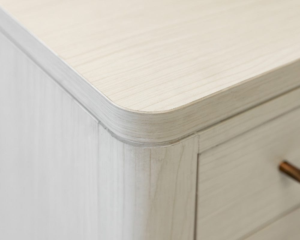 Martin Furniture - Pomona - Contemporary Laminate Wood L-Desk & Return, Office Writing Table & Return, Corner Desk, White - IMPO684R-KIT view 3