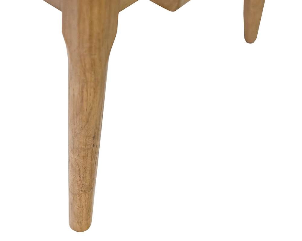 Martin Furniture - Quincey - Two Wood Coastal Arm Kitchen Table Chairs, Arm Dining Side Chairs, Office Table Chairs, Kitchen Table Seats, Brown - IMQU75KIT2 veiw 5