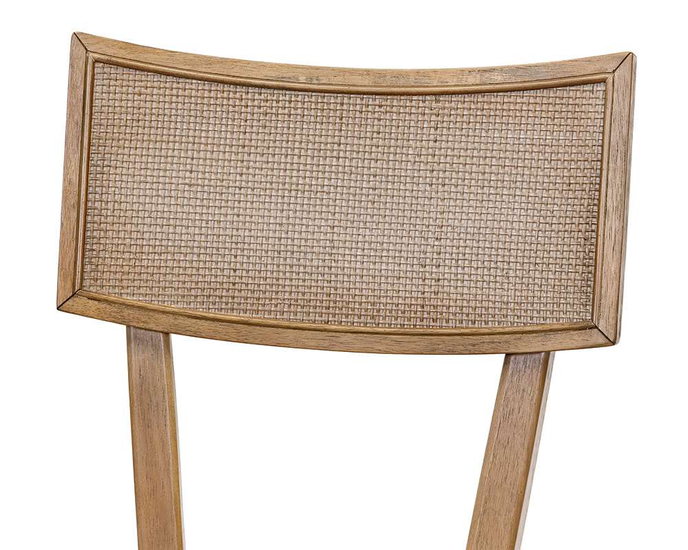 Martin Furniture - Quincey - Two Wood Coastal Kitchen Table Chairs, Dining Side Chairs, Office Table Chairs, Kitchen Table Seats, Brown - IMQU70KIT2 veiw 5