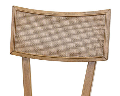 Martin Furniture - Quincey - Two Wood Coastal Kitchen Table Chairs, Dining Side Chairs, Office Table Chairs, Kitchen Table Seats, Brown - IMQU70KIT2 veiw 5