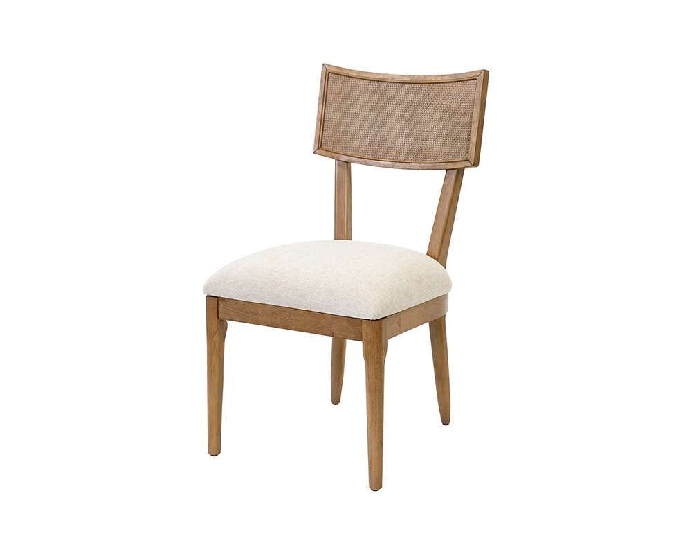 Martin Furniture - Quincey - Coastal Wood Rectangular Kitchen Table with Six Chairs, Dining Table and Six Seats, Office Table and Six Chairs, Brown - IMQU7242KIT7 veiw 7