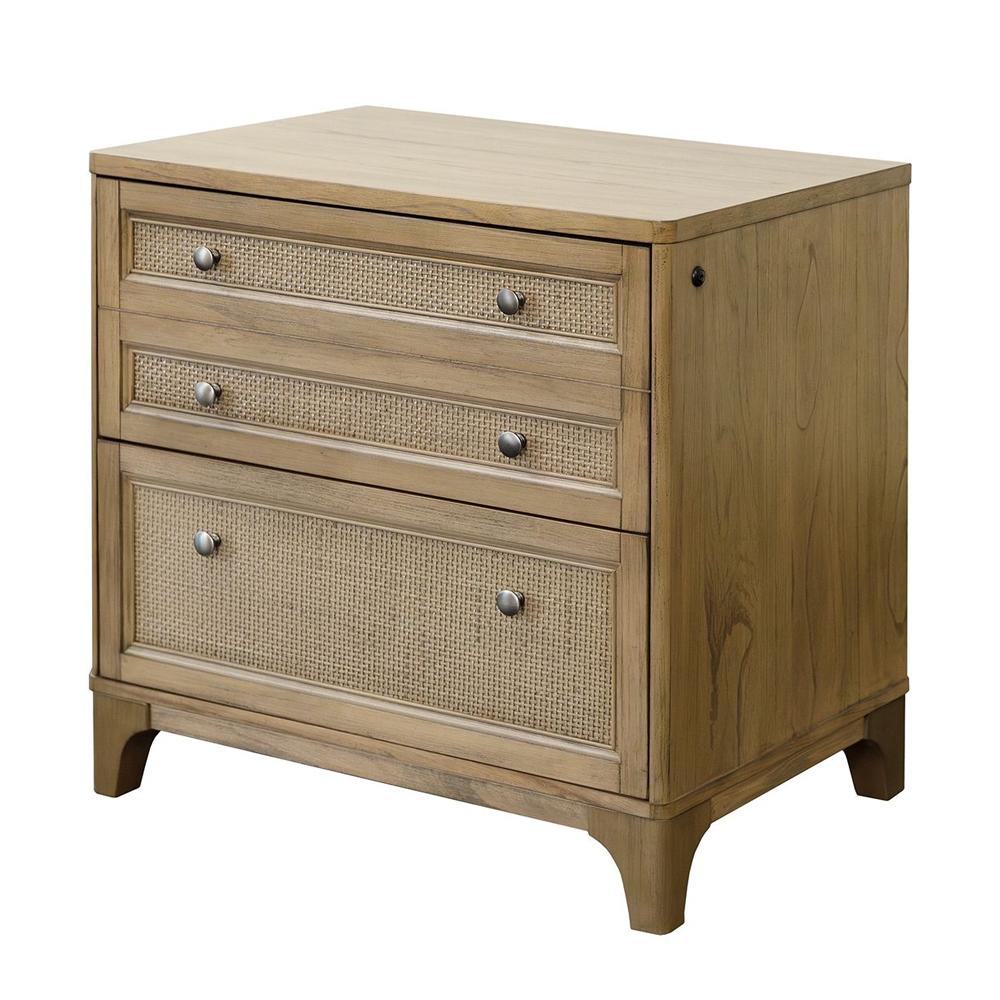 Martin Furniture - Quincey Modern Wood Lateral File, Storage File Drawer, Office File Drawer, Fully Assembled, Brown - IMQU450 veiw 4