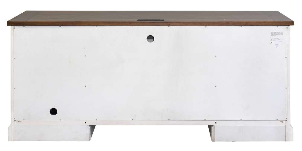 Martin Furniture - Durham Rustic Wood Credenza, White - IMDU689 veiw 6