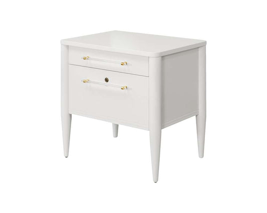 Martin Furniture - Shasta - Contemporary Lateral File, Office Lateral File, Accent Lateral File, White - IMSH455 veiw 1