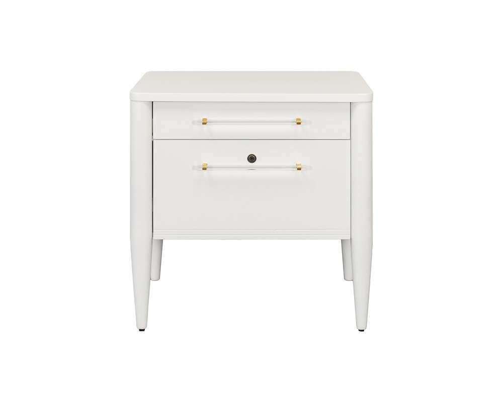 Martin Furniture - Shasta - Contemporary Lateral File, Office Lateral File, Accent Lateral File, White - IMSH455 veiw 2