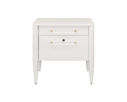 Martin Furniture - Shasta - Contemporary Lateral File, Office Lateral File, Accent Lateral File, White - IMSH455 veiw 2