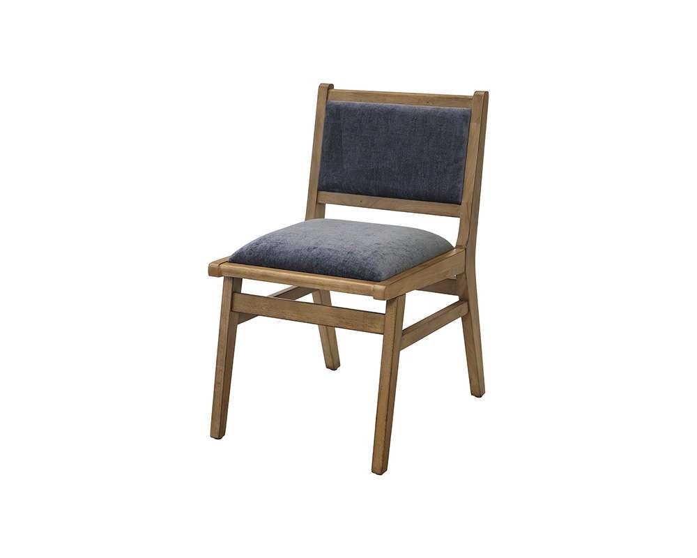Martin Furniture - Shelby - Two Mid-Century Modern Wood Side Chairs, Kitchen Table Dining Seats, Brown - IMSY70KIT2 veiw 2
