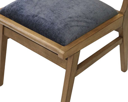 Martin Furniture - Shelby - Two Mid-Century Modern Wood Side Chairs, Kitchen Table Dining Seats, Brown - IMSY70KIT2 veiw 6