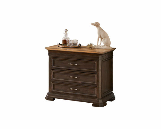 Martin Furniture - Sonoma Executive Lateral File With Locking Legal/Letter File Drawer, Fully Assembled, Brown - IMSA450 view 1