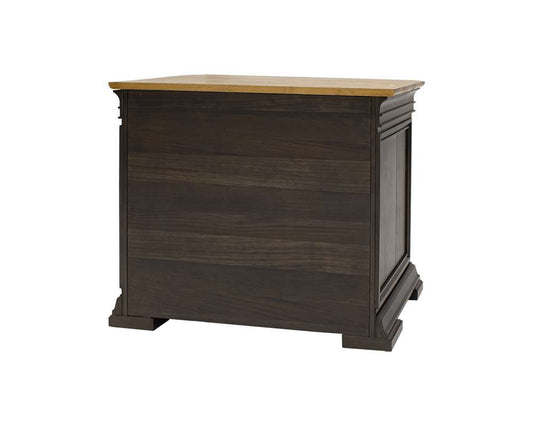 Martin Furniture - Sonoma Executive Lateral File With Locking Legal/Letter File Drawer, Fully Assembled, Brown - IMSA450 view 2