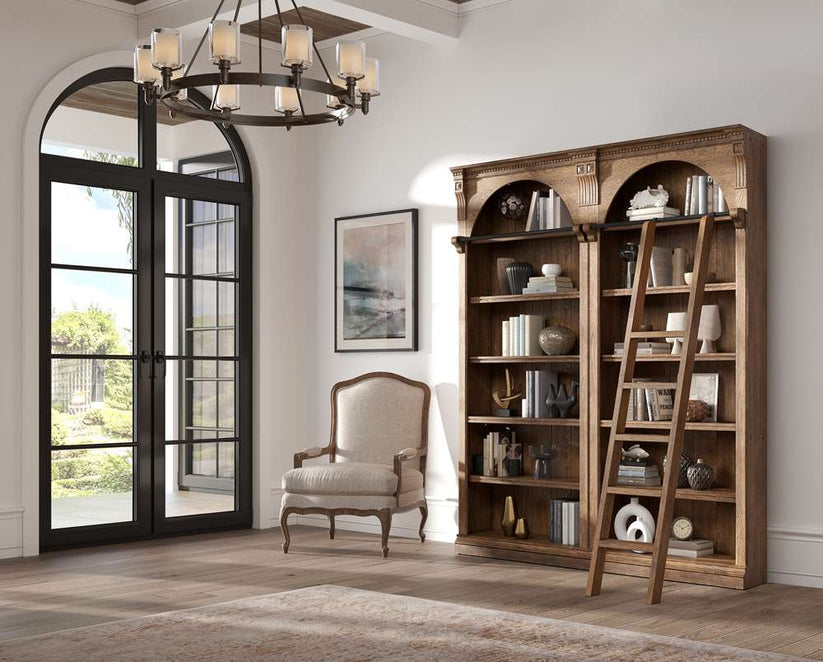 Martin Furniture - Stratton - Traditional 8' Tall Bookcase Wall With ...