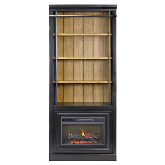 Martin Furniture - Toulouse - 94 H Fireplace Bookcase - IMTE4094FP veiw 2