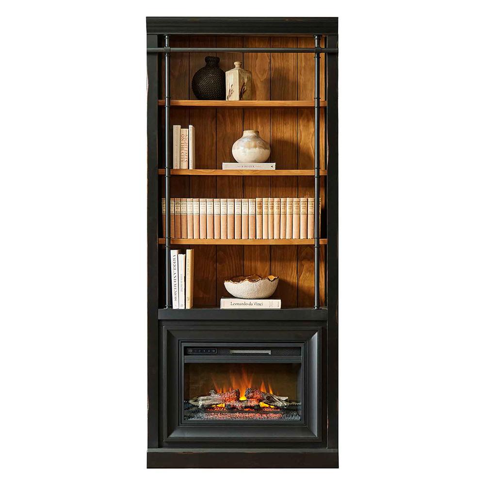 Martin Furniture - Toulouse - 94 H Fireplace Bookcase - IMTE4094FP veiw 3