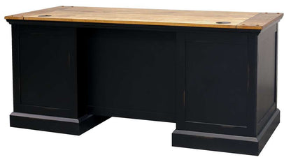 Martin Furniture - Toulouse Executive Desk, Black - IMTE680 veiw 2