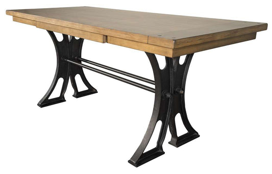 Martin Furniture - Toulouse Rustic Writing Desk, Brown - IMTE384T-Kit veiw 1