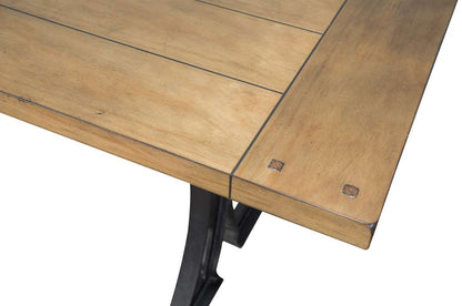 Martin Furniture - Toulouse Rustic Writing Desk, Brown - IMTE384T-Kit veiw 2