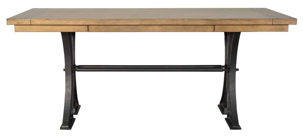 Martin Furniture - Toulouse Rustic Writing Desk, Brown - IMTE384T-Kit veiw 5